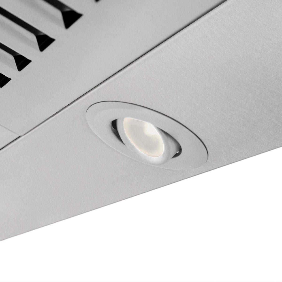 ZLINE 48 Inch Wall Mount Range Hood Convertible Vent Satin Stainless Steel Designer Series (8KBS-48)