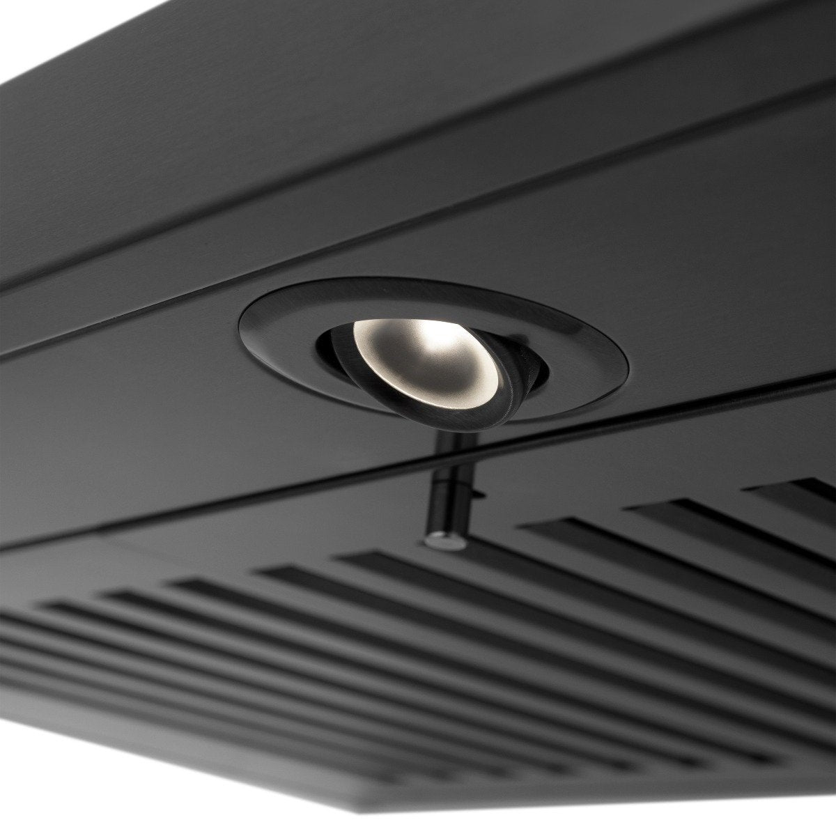 ZLINE 36 in. Wall Mount Range Hood Black Stainless Steel Bluetooth CrownSound Built-In Speakers (BSKBNCRN-BT-36)