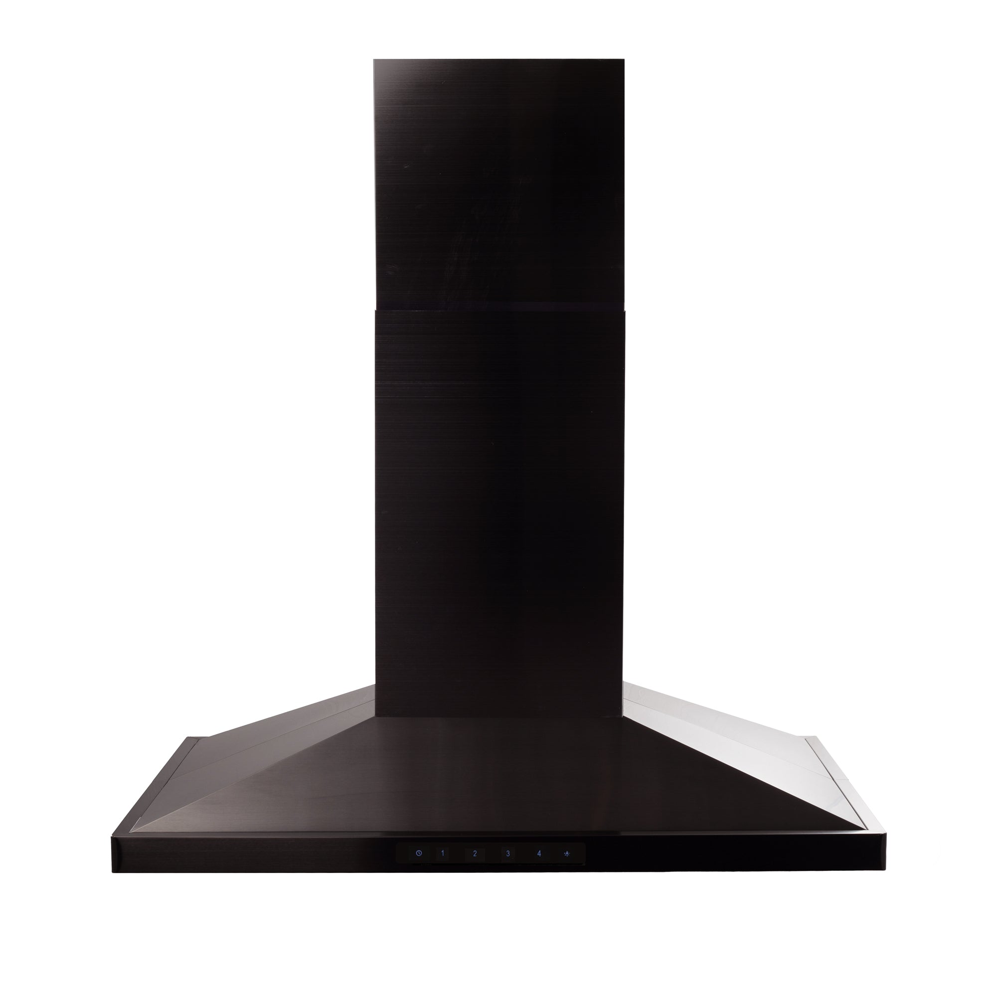 ZLINE 30 in. Island Mount Range Hood with CrownSound Bluetooth Speakers, Black Stainless Steel, 400 CFM (BSGL2iNCRN-BT-30)