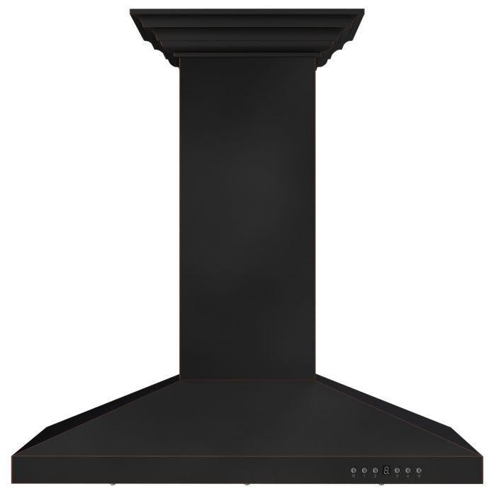 ZLINE 36 in. Island Range Hood Oil-Rubbed Bronze Designer Series 700 CFM (8KL3iB-36)