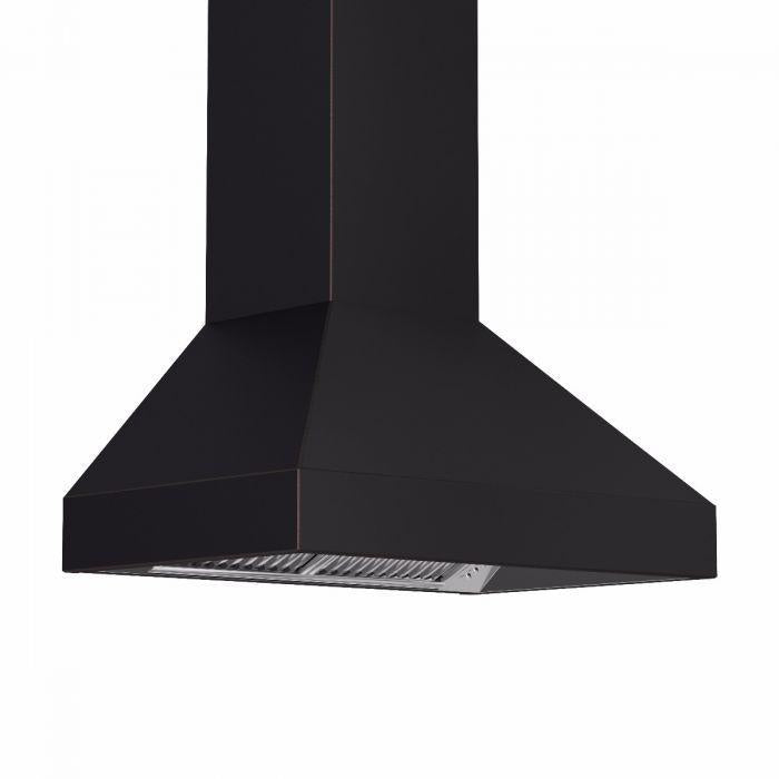 ZLINE 30 in Wall Mount Range Hood 24 in Depth Oil-Rubbed Bronze Finish (8667B-30)