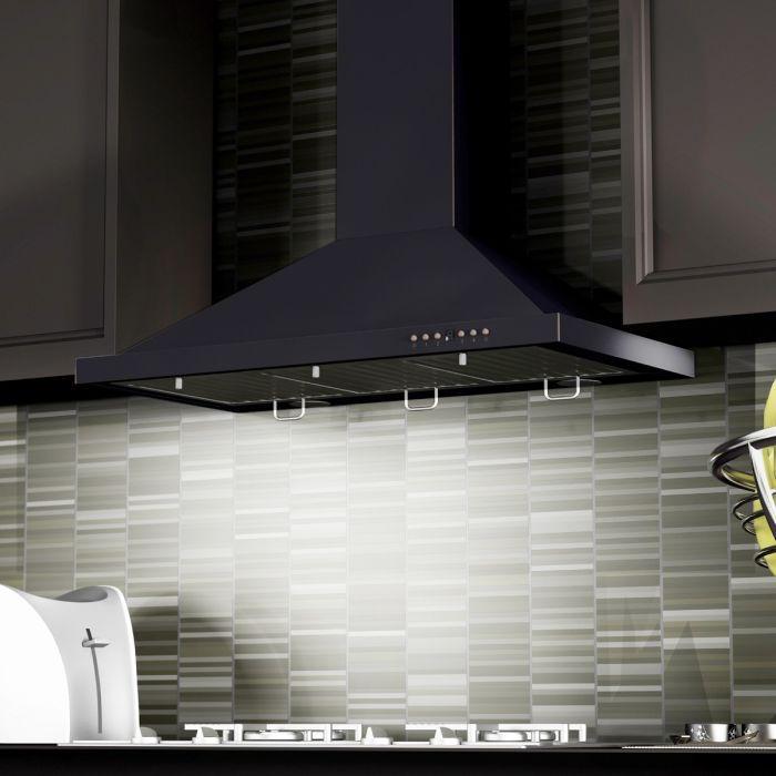 ZLINE 42 in. Wall Mount Range Hood Oil-Rubbed Bronze Finish 8KBB-42
