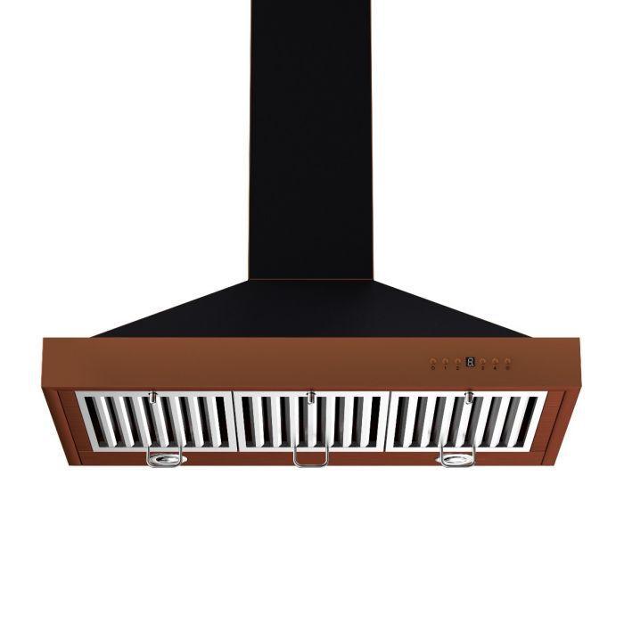 ZLINE 36 in Wall Mount Range Hood Oil-Rubbed Bronze Finish KB2 Series (KB2-BCXXX-36)