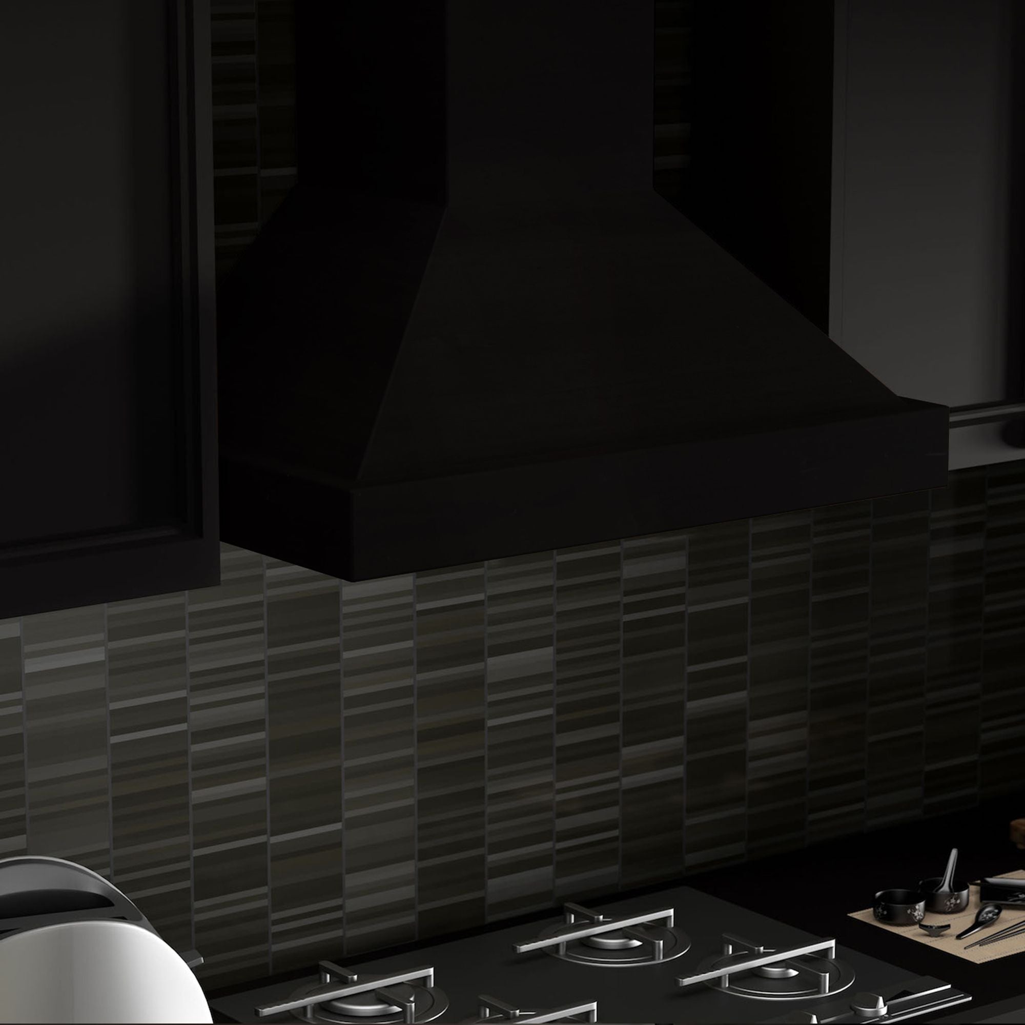 ZLINE 30 in. Wooden Wall Range Hood Crown Molding – Designer Series, KBCC-30
