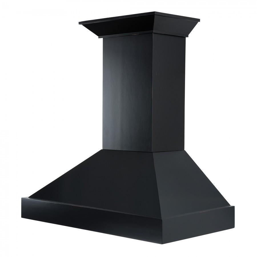 ZLINE 36 in. Wooden Wall Mount Range Hood with Crown Molding, Designer Series (KBCC-36)