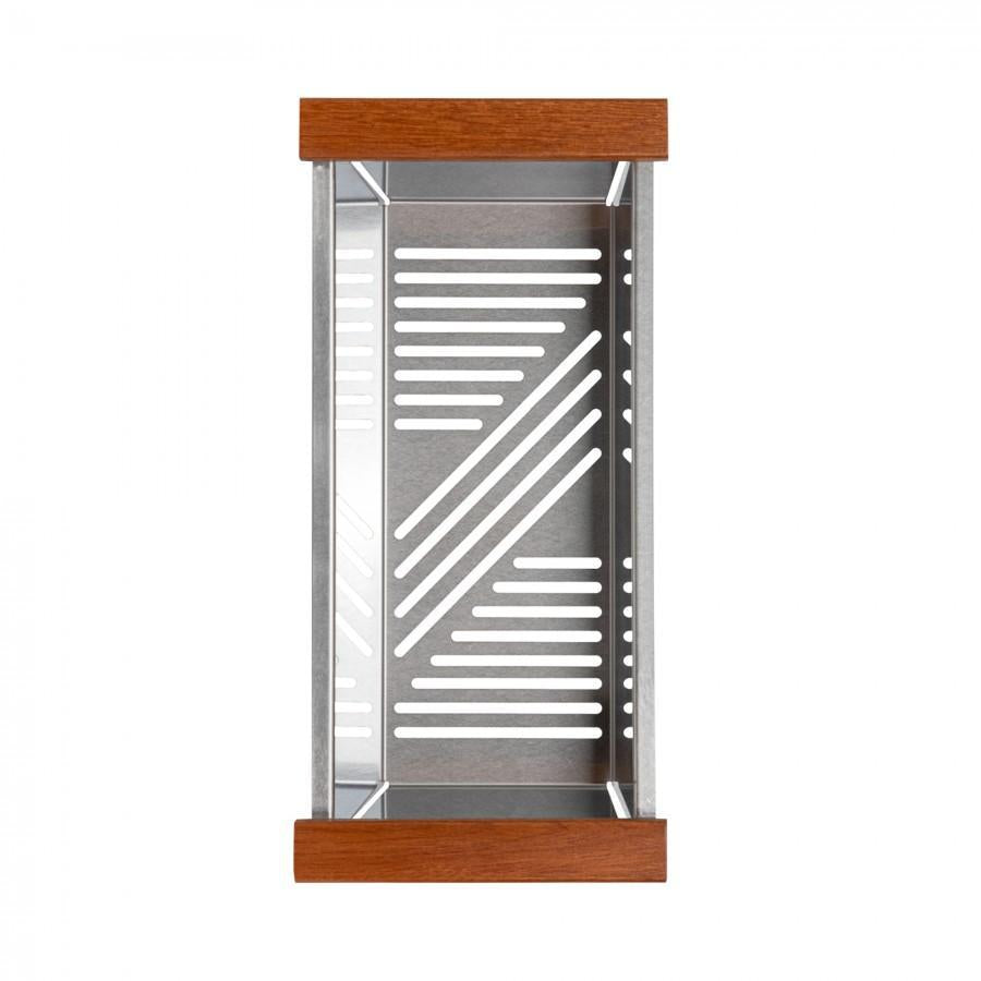 ZLINE 33" Garmisch Undermount Single Bowl Kitchen Sink with Bottom Grid and Accessories, SLS-33S