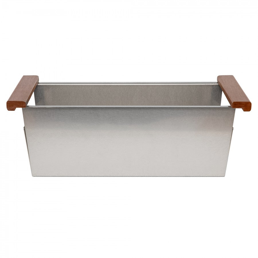 ZLINE 33" Moritz Farmhouse Apron Mount Single Bowl Satin Stainless Steel Kitchen Sink with Bottom Grid and Accessories, SLSAP-33S