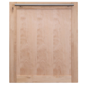 ZLINE 24 in. Top Control Dishwasher In Unfinished Wood With Stainless Steel Tub, DW-UF-24