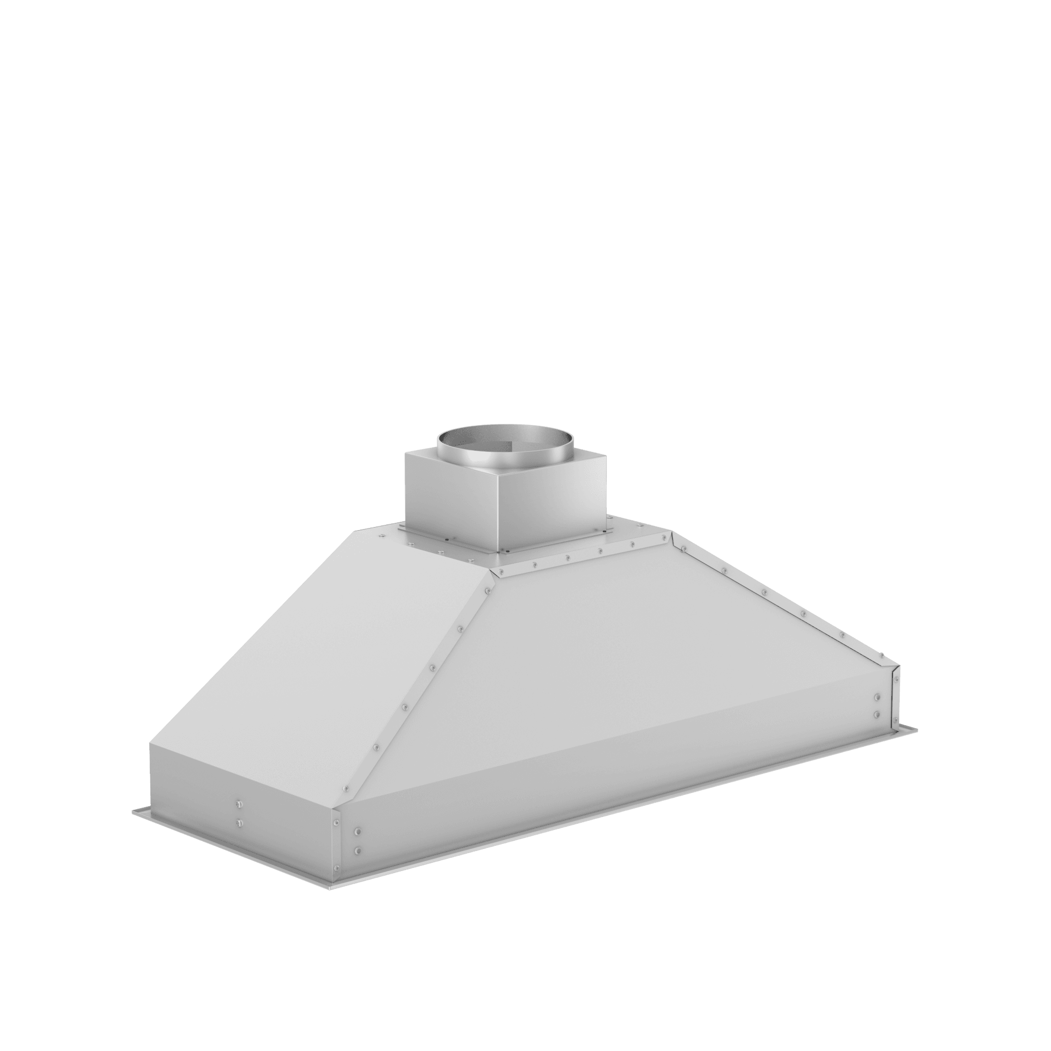 ZLINE 40 in. Outdoor Range Hood Insert, 18 in. Depth, 700 CFM, Stainless Steel (698-304-40)