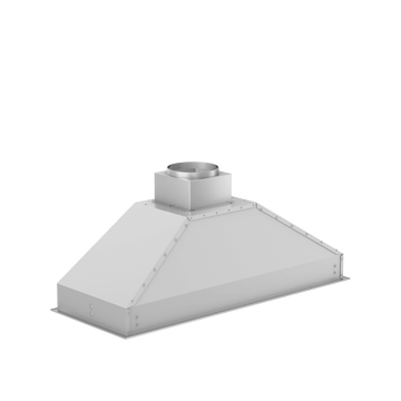 ZLINE 40 in. Outdoor Range Hood Insert, 18 in. Depth, 700 CFM, Stainless Steel (698-304-40)