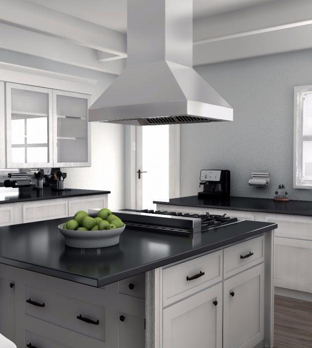 ZLINE 48 in. Island Range Hood 700 CFM Outdoor/Indoor Use Stainless Steel (597i-304-48)