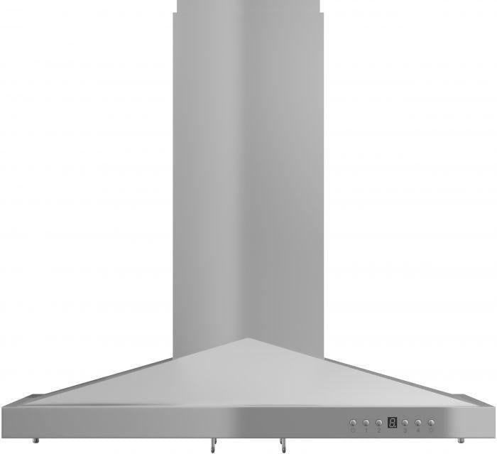 ZLINE 36-Inch Island Range Hood Stainless Steel 4-Speed Fan LED Lighting (GL1i-36)