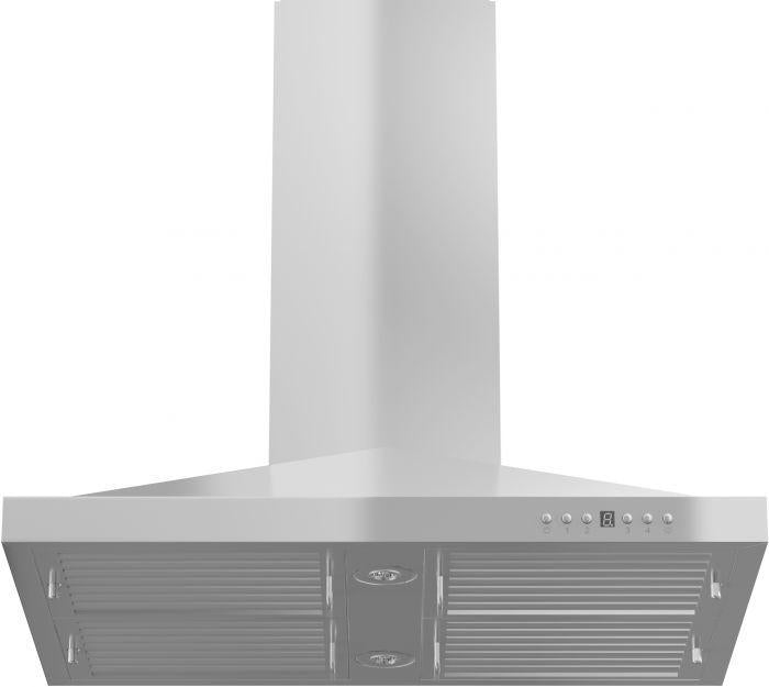 ZLINE 36-Inch Island Range Hood Stainless Steel 4-Speed Fan LED Lighting (GL1i-36)