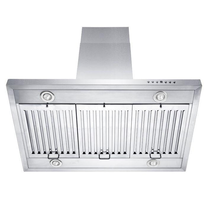 ZLINE 48 Inch Island Range Hood 700 CFM Remote Dual Blower Stainless Steel (GL2i-RD-48)