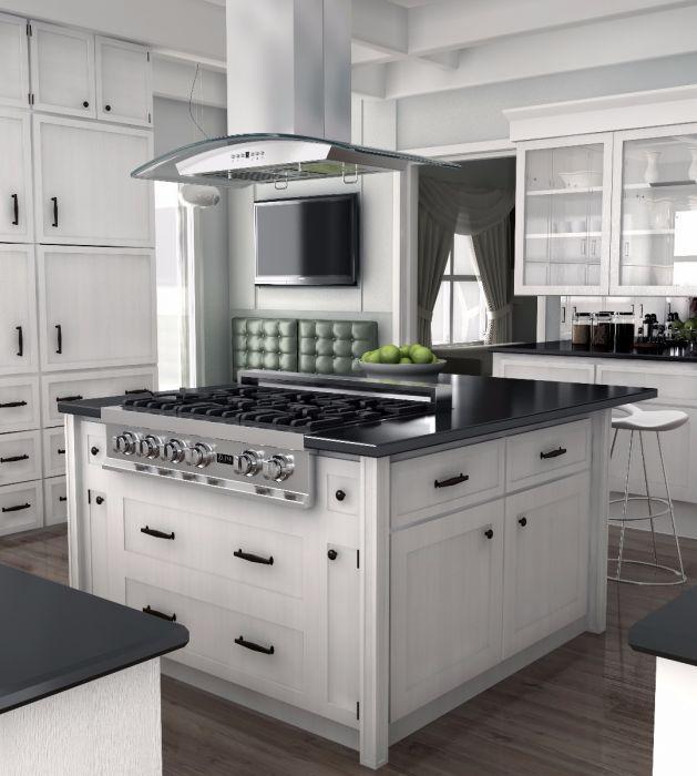 ZLINE 30 Inch Island Range Hood Stainless Steel 400 CFM (GL5i-30)