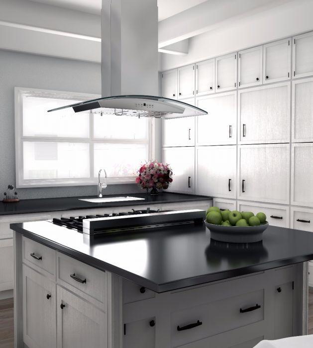 ZLINE 30 Inch Island Range Hood Stainless Steel 400 CFM (GL5i-30)
