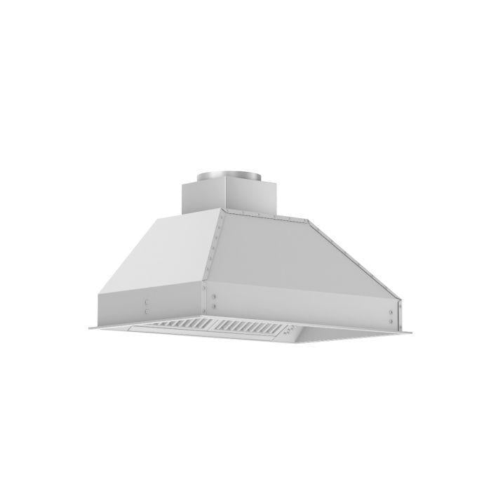 ZLINE 46 in. Range Hood Insert Remote Dual Blower Stainless Steel High Performance Ventilation (721-RD-46)