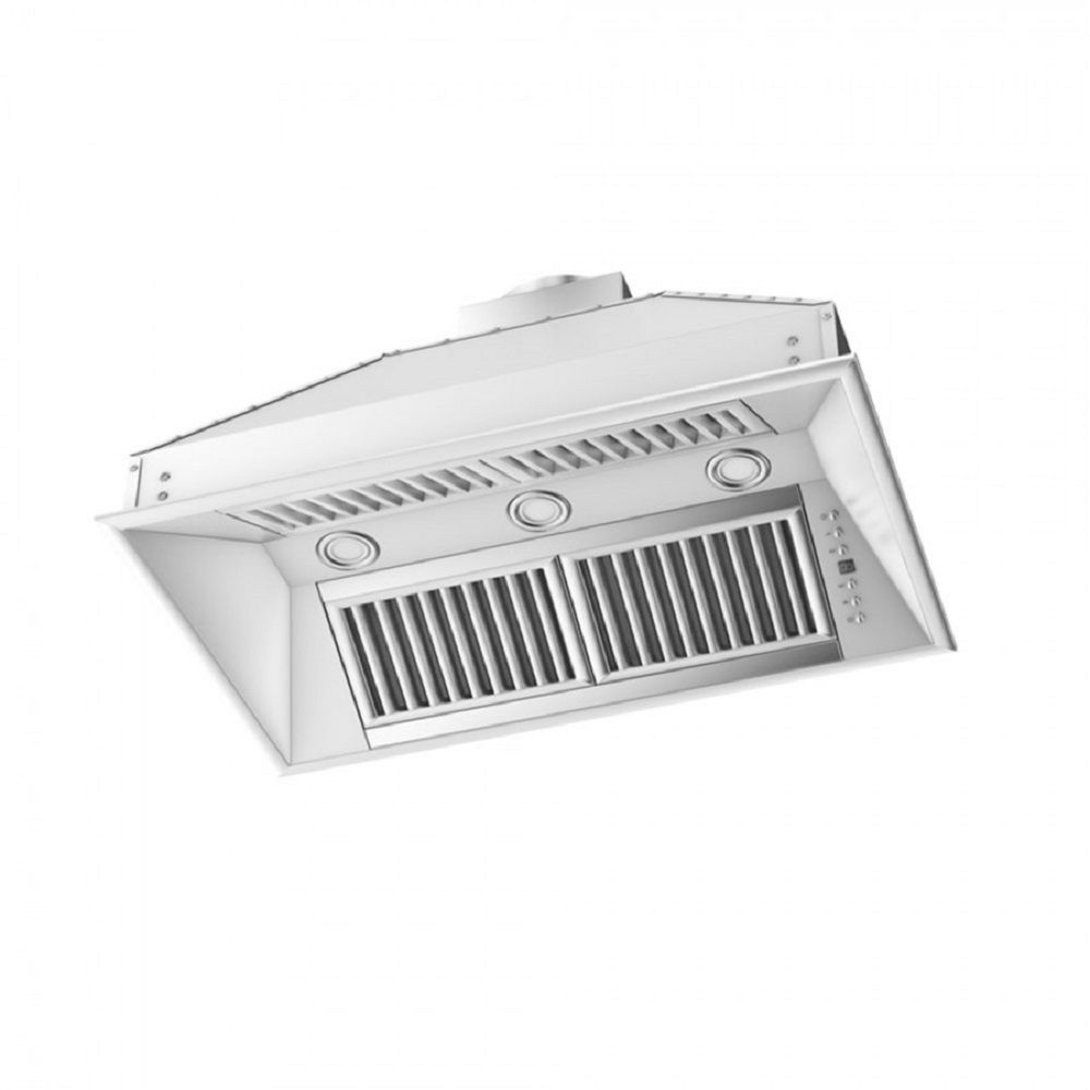 ZLINE 34 in Range Hood Insert Outdoor Stainless Steel 21 in Depth 700 CFM (721-304-34)