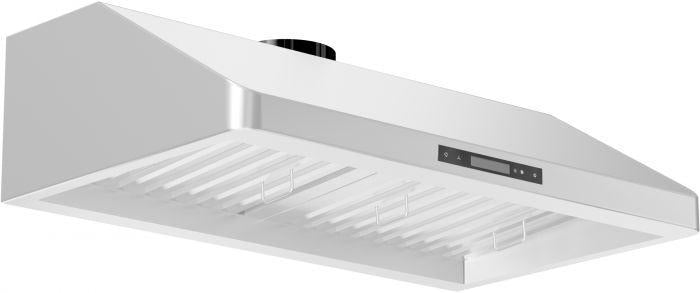 ZLINE 36 in. Under Cabinet Range Hood 400 CFM Stainless Steel (619-36)