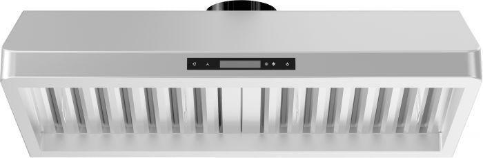 ZLINE 42-Inch Under Cabinet Range Hood 600 CFM Stainless Steel 4-Speed Fan LED Lighting (619-42)