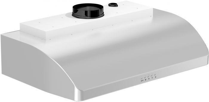 ZLINE 36 in Under Cabinet Range Hood Stainless Steel 600 CFM 4-Speed LED Lighting (625-36)