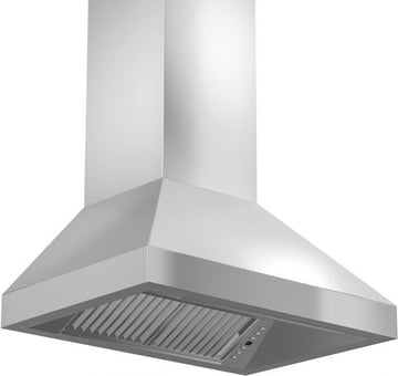 ZLINE 30 in. Wall Mount Range Hood Convertible Vent Stainless Steel 400 CFM (597-30)