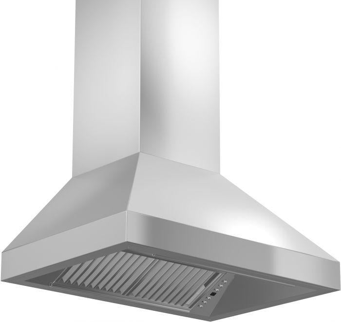 ZLINE 30 in. Wall Mount Range Hood Convertible Vent Stainless Steel 400 CFM (597-30)