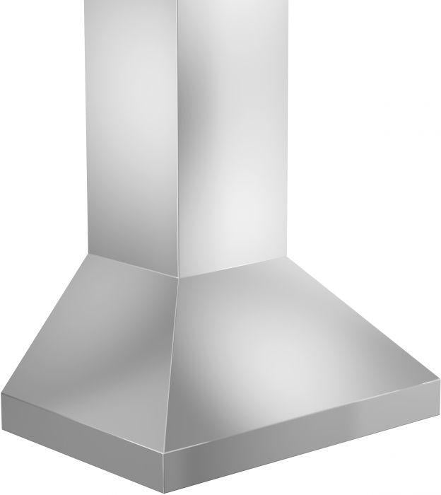 ZLINE 48 in. Wall Mount Range Hood with Remote Dual Blower Stainless Steel 597-RD-48