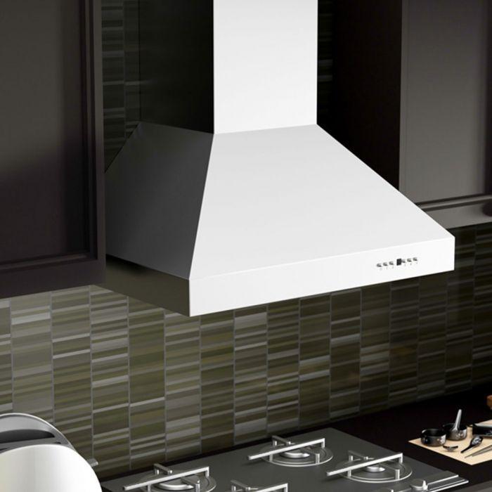ZLINE 42 in. Wall Mount Range Hood 700 CFM Ducted Stainless Steel (697-42)