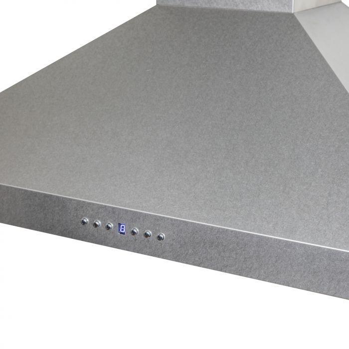 ZLINE 30 Inch Wall Mount Range Hood Convertible Vent Satin Stainless Steel 400/700 CFM (8KL3S-30)