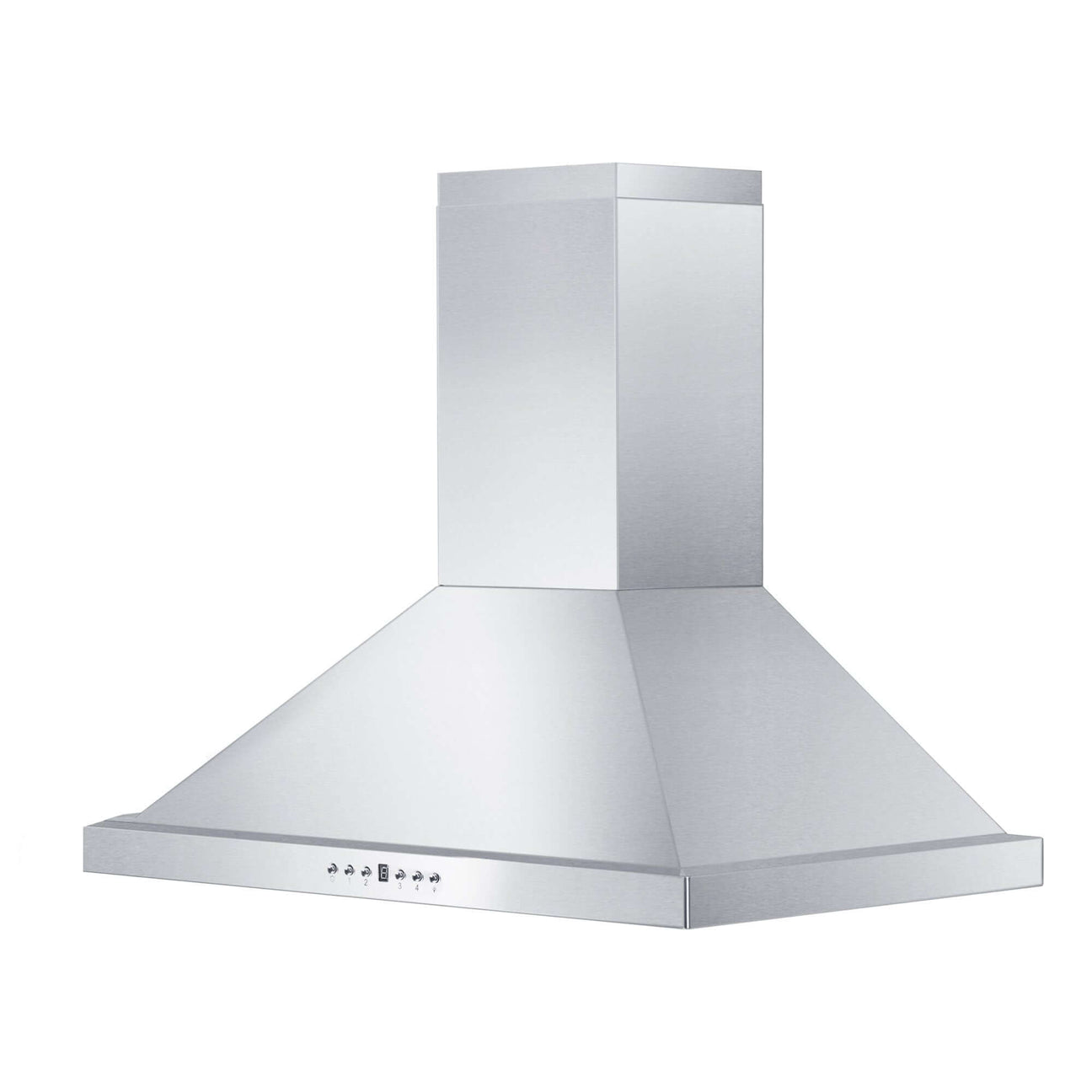 ZLINE 24 in. Wall Mount Range Hood Convertible Stainless Steel Ducted/Ductless Charcoal Filters Included (KB-CF-24)