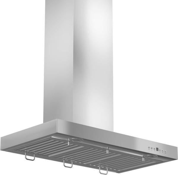ZLINE 42 in. Wall Mount Range Hood Convertible Vent Stainless Steel 400 CFM (KE-42)