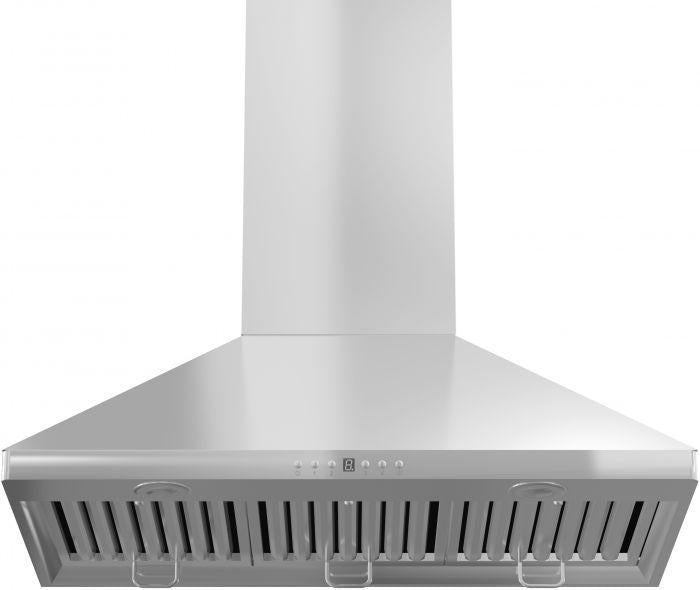 ZLINE 30 Inch Wall Mount Range Hood Stainless Steel 400 CFM Convertible Ventilation (KF1-30)
