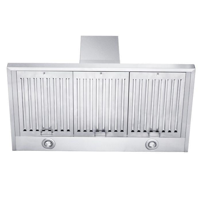 ZLINE 48 in Wall Mount Range Hood Stainless Steel Convertible Vent Kitchen Hood KL2-48