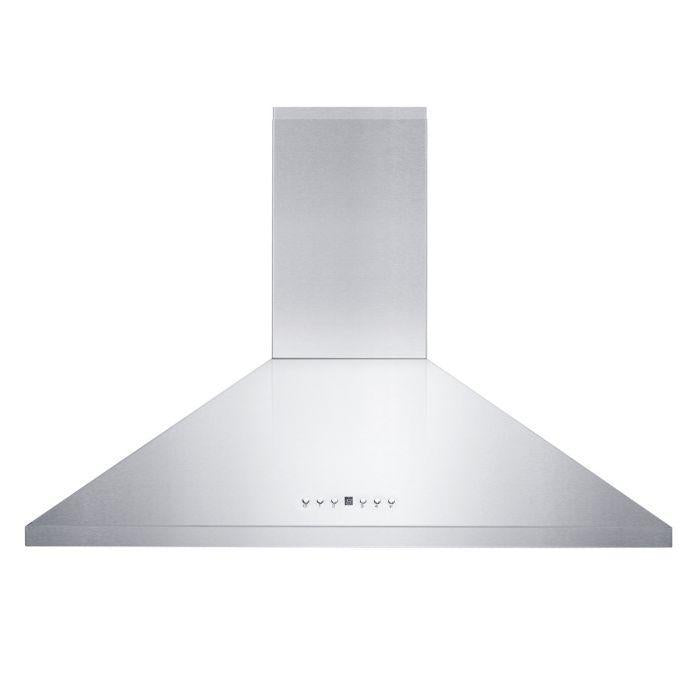 ZLINE 36 in. Wall Mount Range Hood Convertible Vent Stainless Steel 4-Speed 700 CFM (KL2-36)