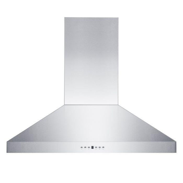 ZLINE 42 Inch Wall Mount Range Hood Convertible Vent Stainless Steel 4-Speed 400 CFM (KL3-42)