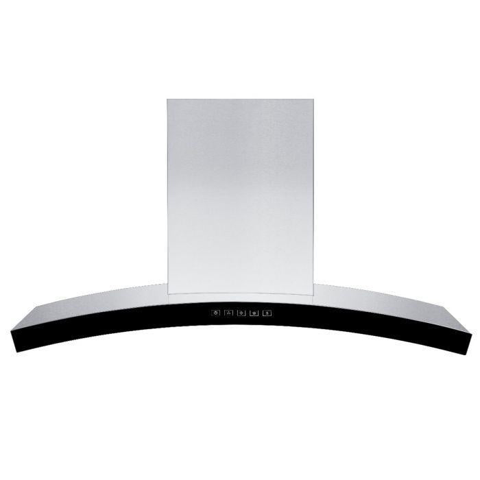 ZLINE 36-Inch Wall Mount Range Hood, Stainless Steel, 4-Speed Ventilation, KN6-36