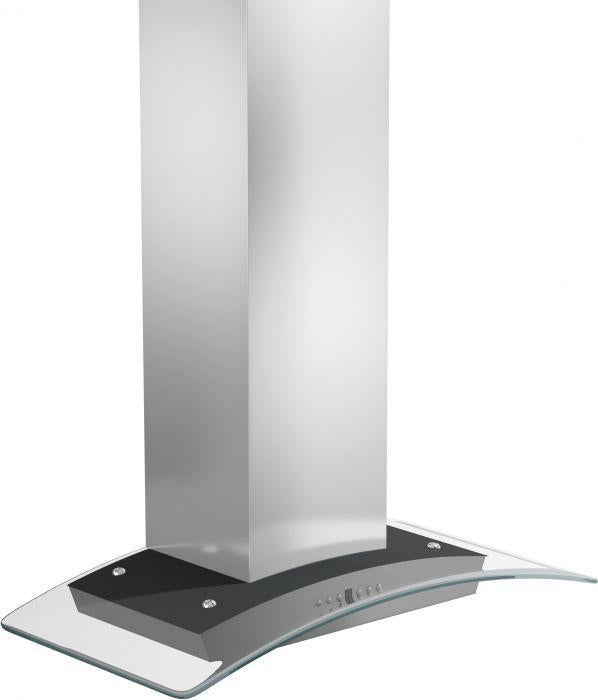 ZLINE 30 in. Wall Mount Range Hood, Stainless Steel, Indoor Kitchen Ventilation with Crown Molding, 30-Inch, KZCRN-30